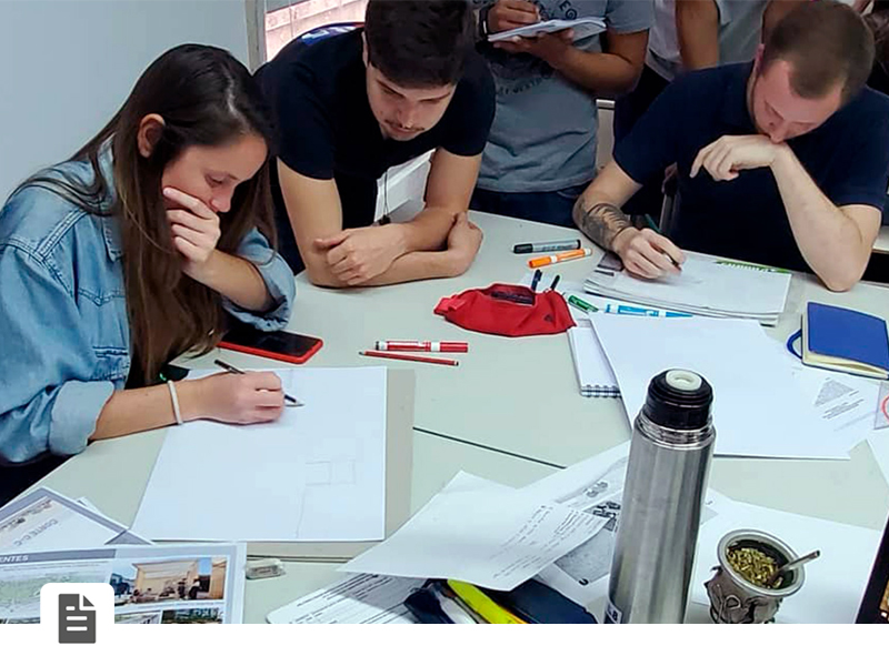 TRASCENDER LA HOJA EN BLANCO. Estrategias didácticas para la enseñanza de asignaturas proyectuales